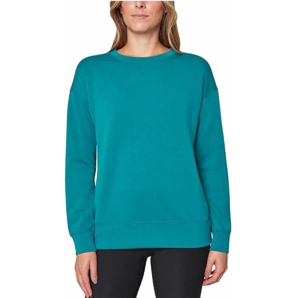 NWT Mondetta Womens Midweight Long Sleeve Scuba Sweatshirt Size S $60 GG390